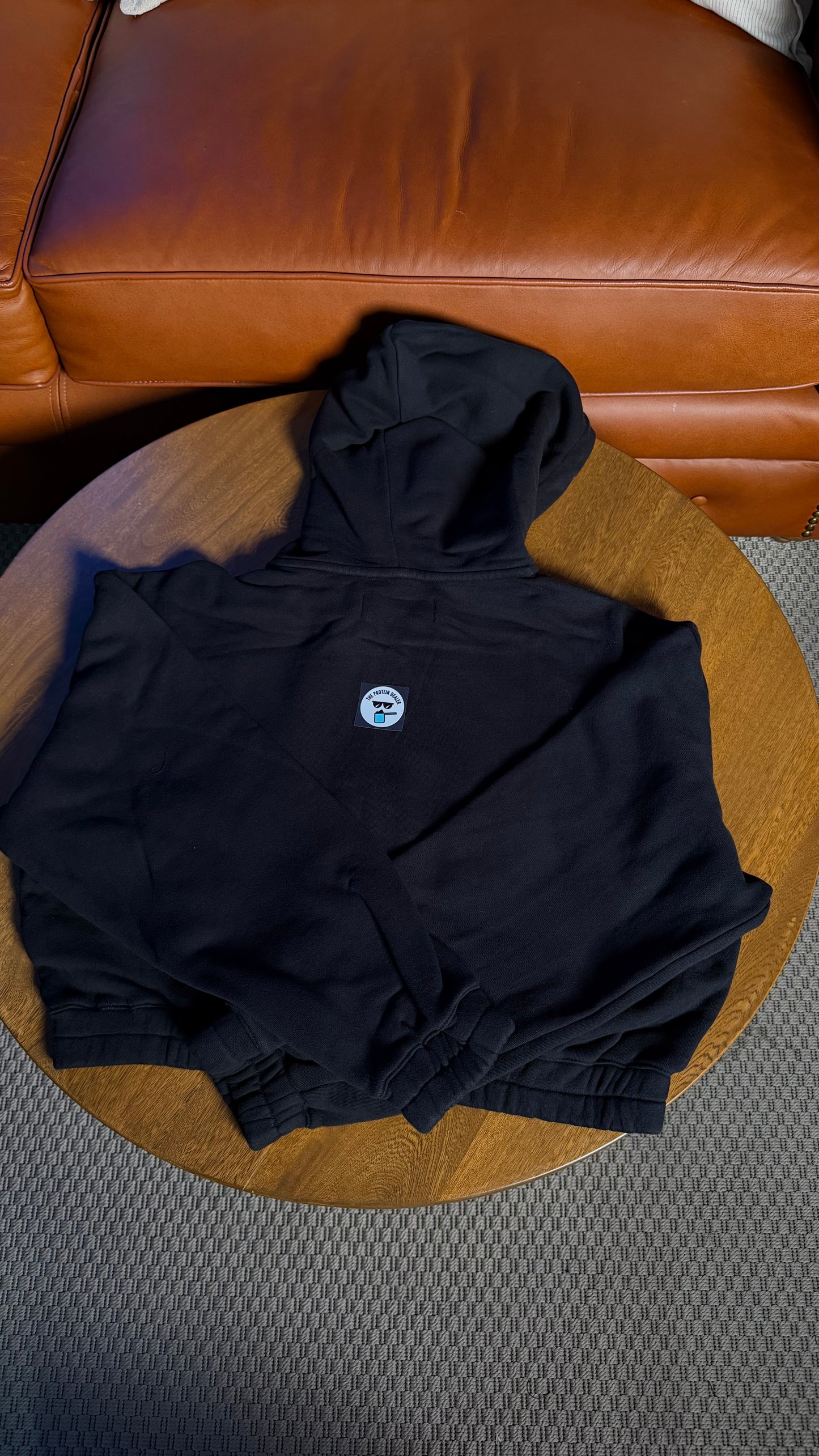 THE WAY CHAMBERS CROPPED ZIP HOODIE