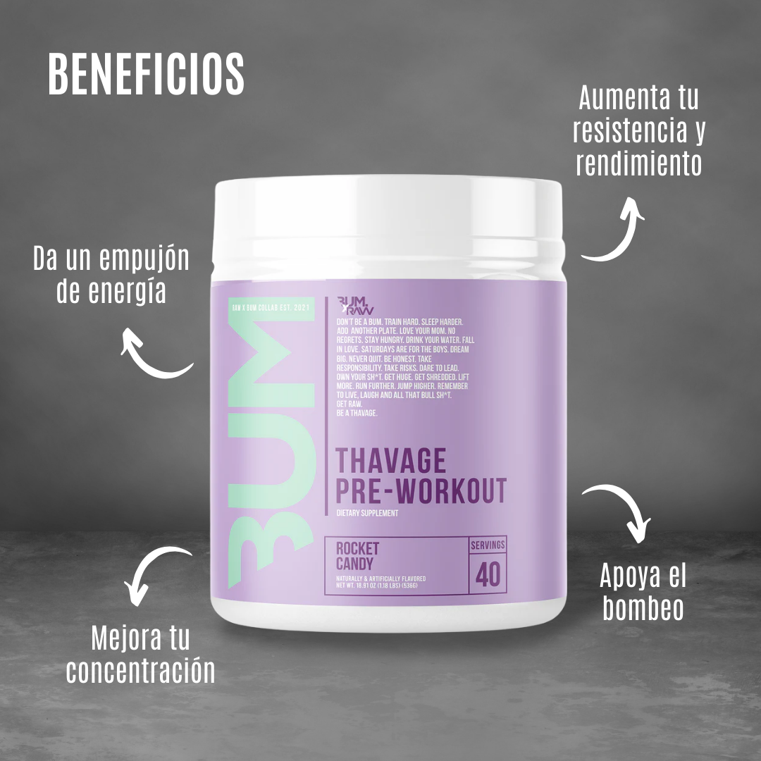 CBUM THAVAGE PRE 40 SERV