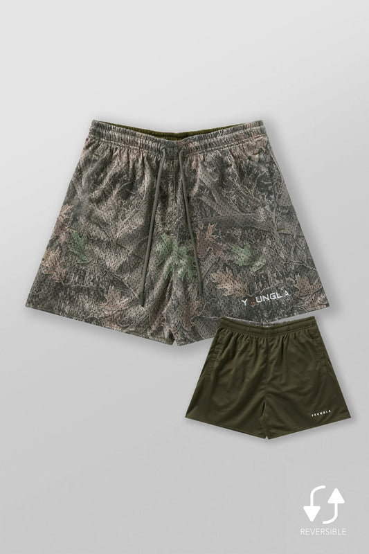TREE CAMO MESH SHORTS #1117