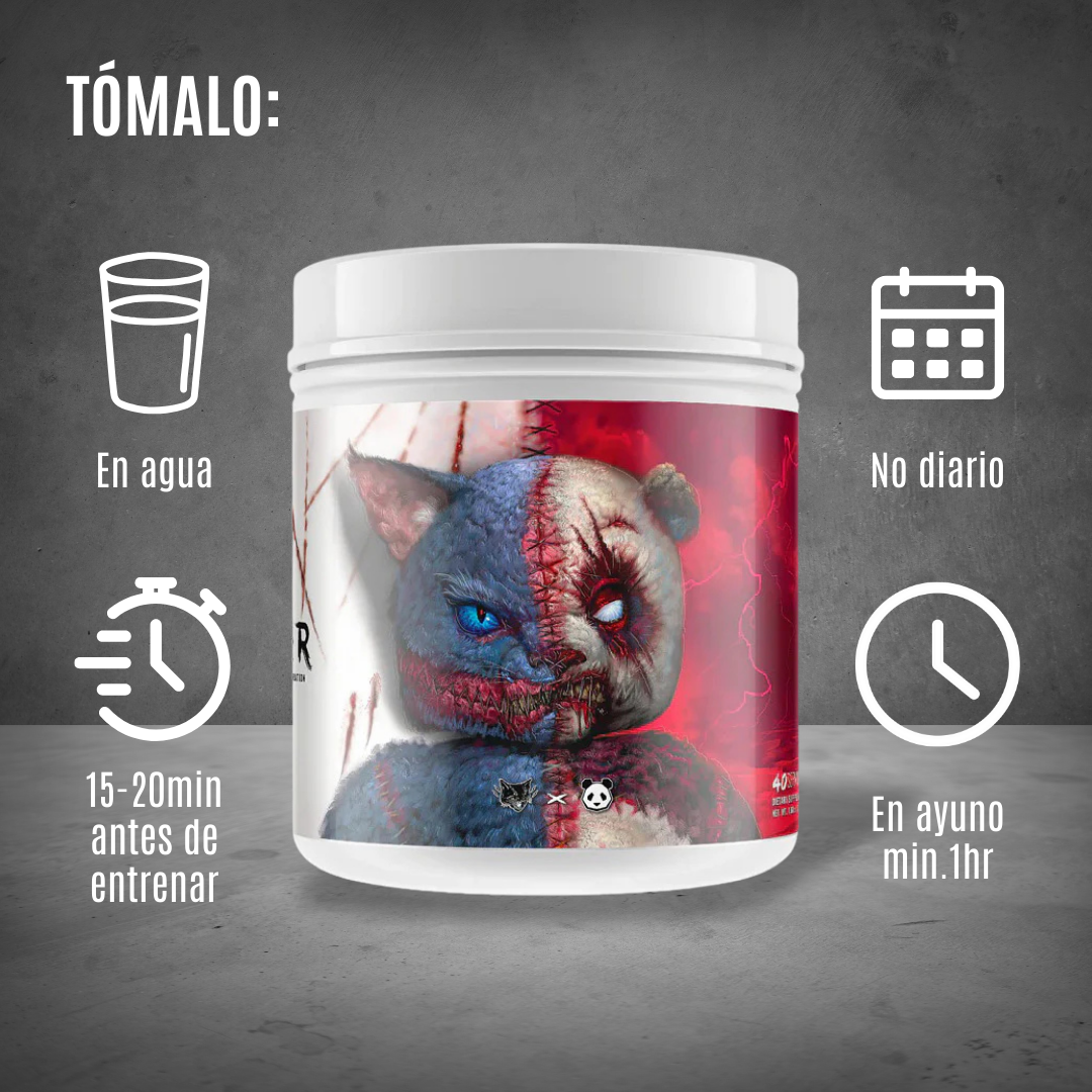 PANDA X BLACKMAGIC SINISTER PREWORKOUT