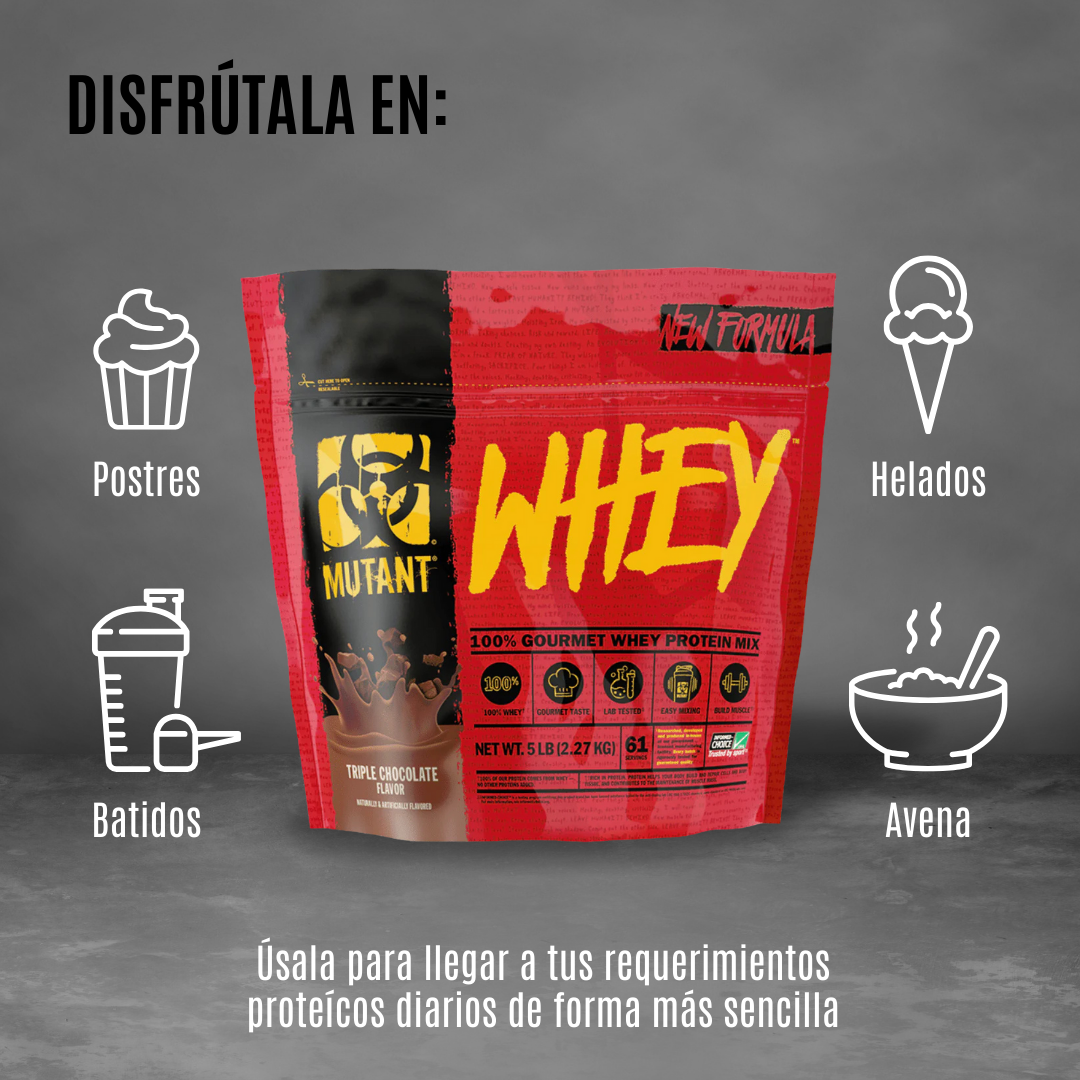 MUTANT WHEY 5 LBS 63 SERV