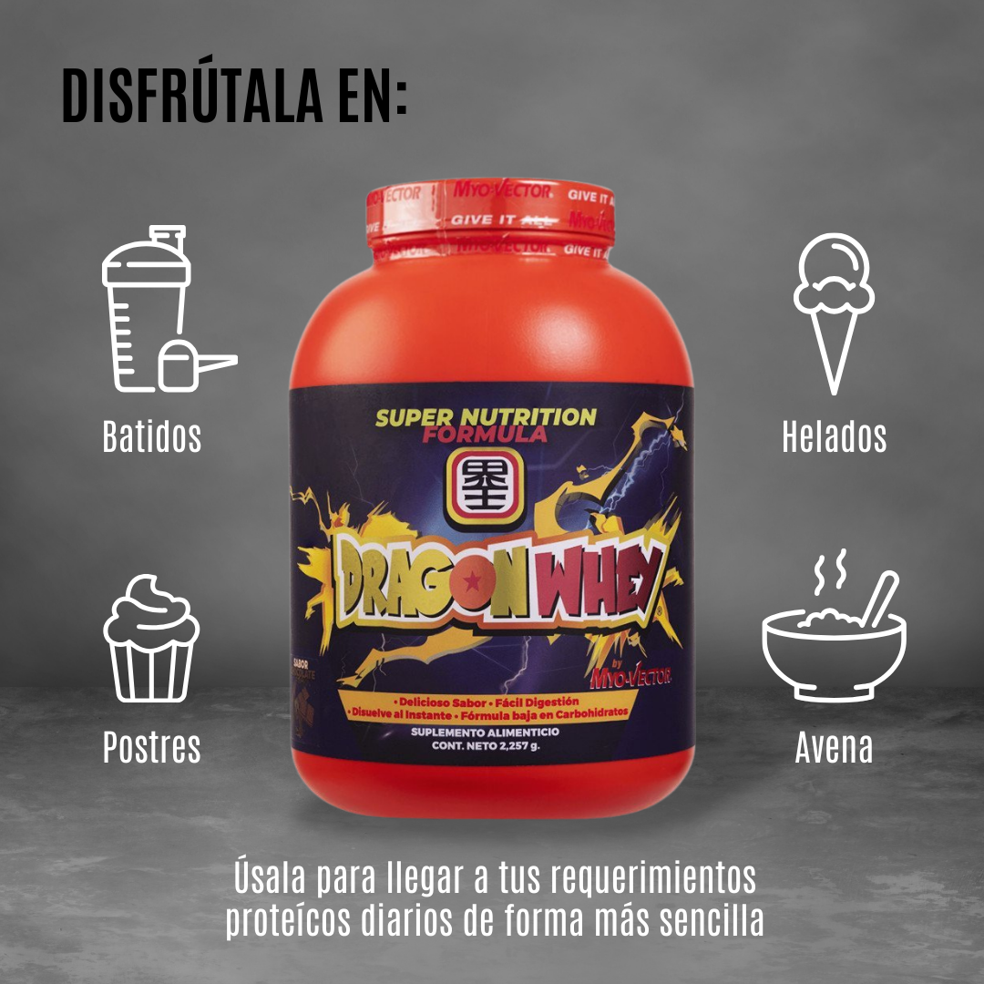 DRAGON WHEY 5 LBS 74 SERV MYOVECTOR