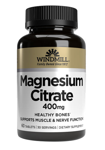 WHP MAGNESIUM CITRATE 400MG 60 TABS