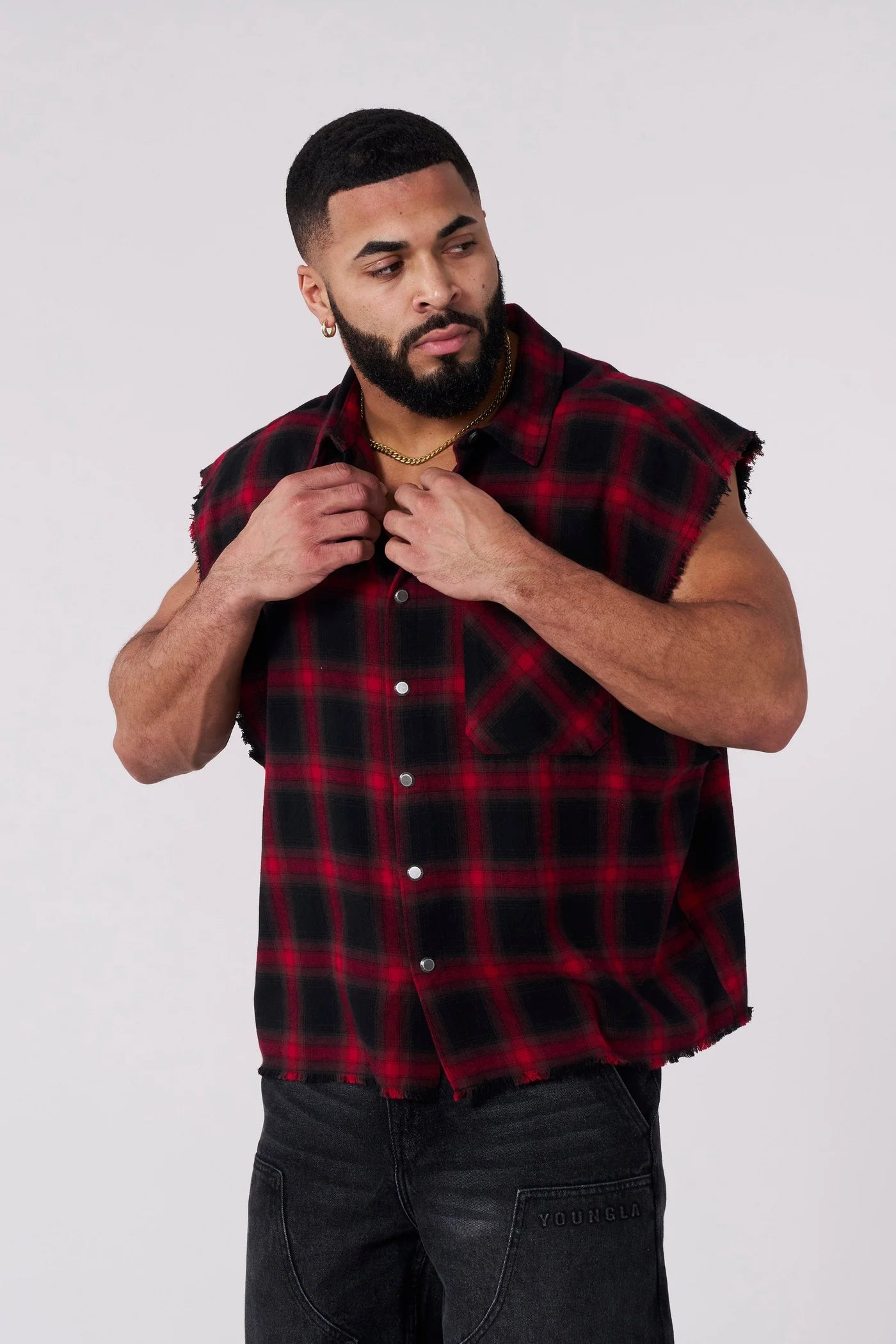 CUT-OFF FLANNELS #3025