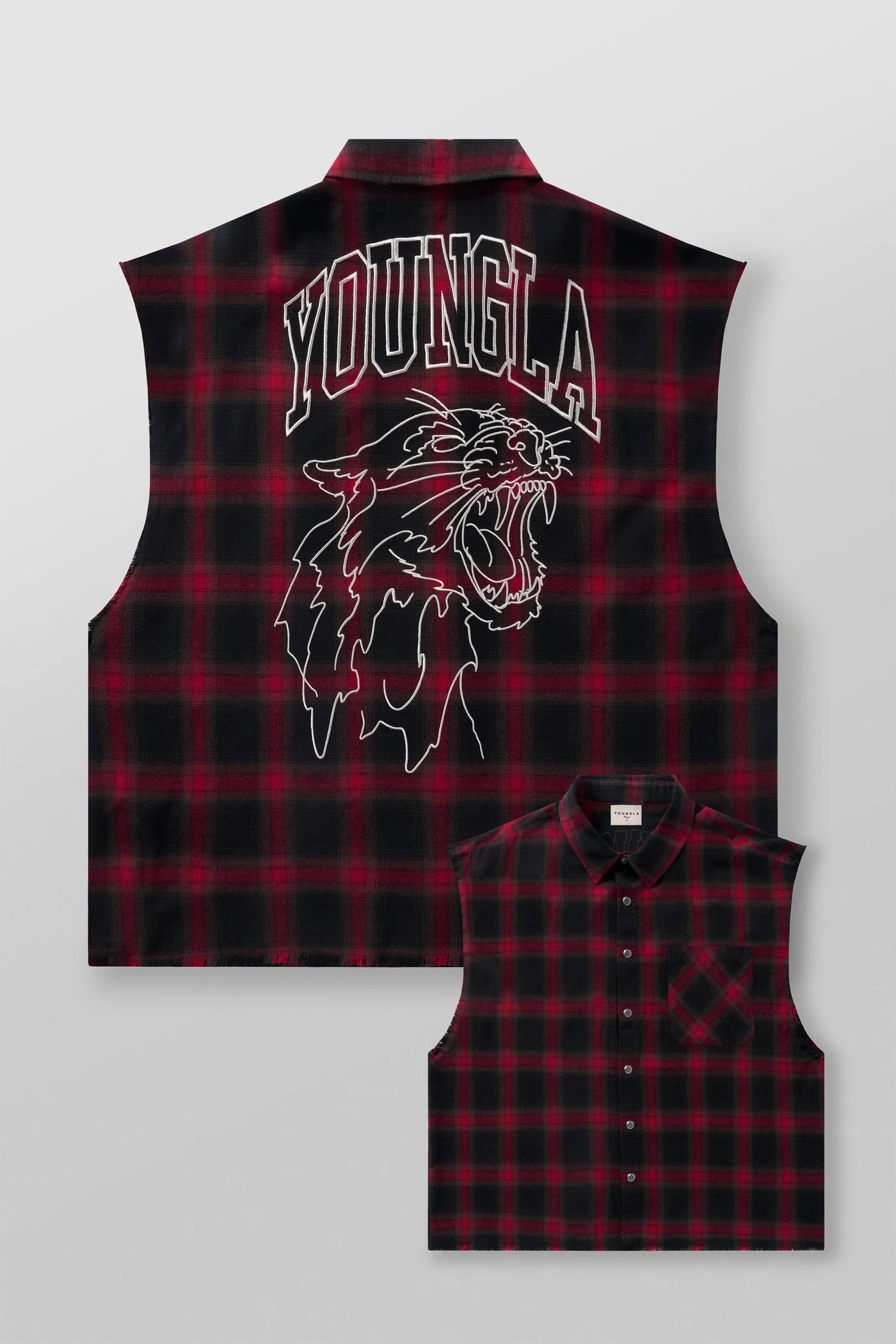 CUT-OFF FLANNELS #3025