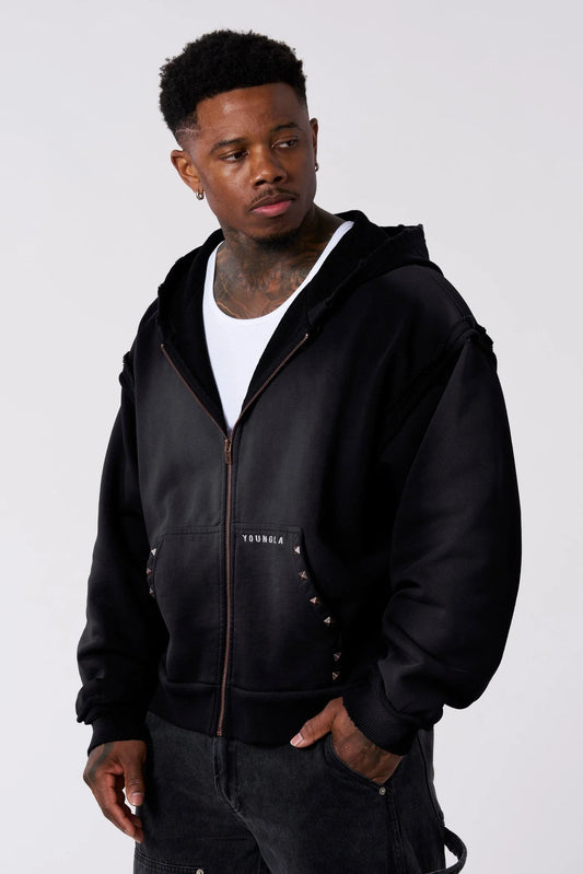 DECONSTRUCTED TERRY HOODIES #5024