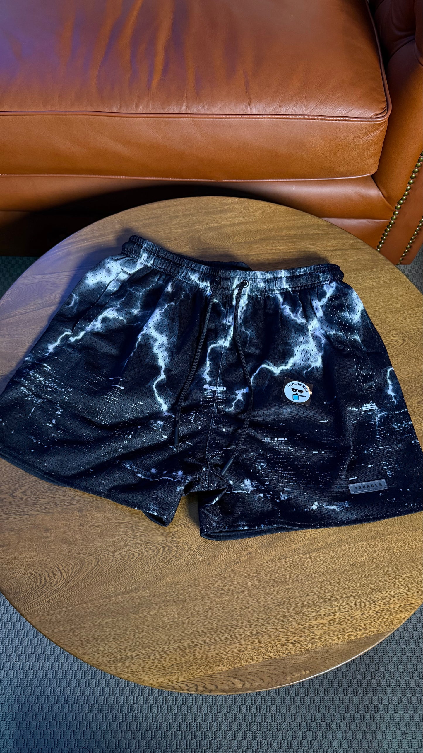 SKULLS & ROSES REVERSIBLE SHORTS #1111