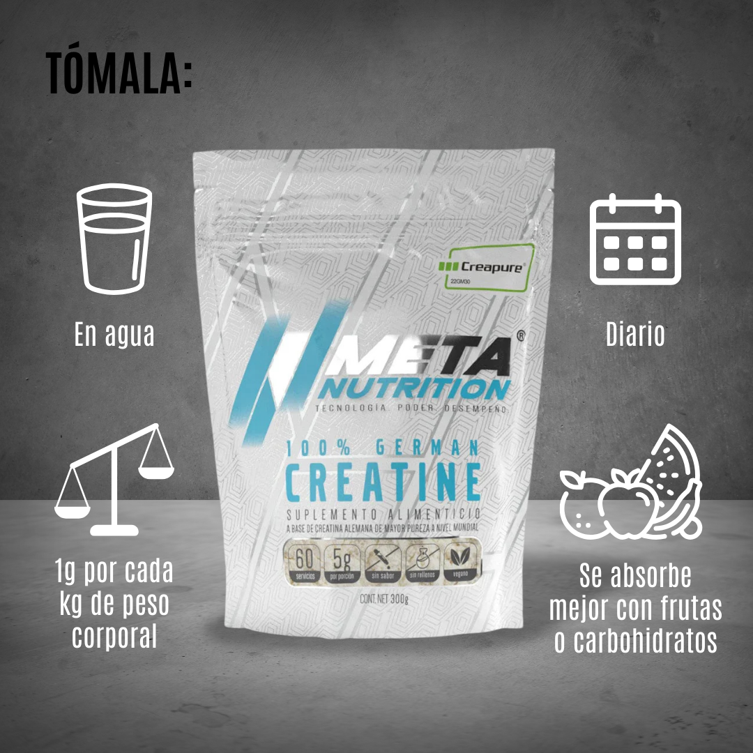 META CREAPURE MONOHIDRATADA 60 SERV 300 GR