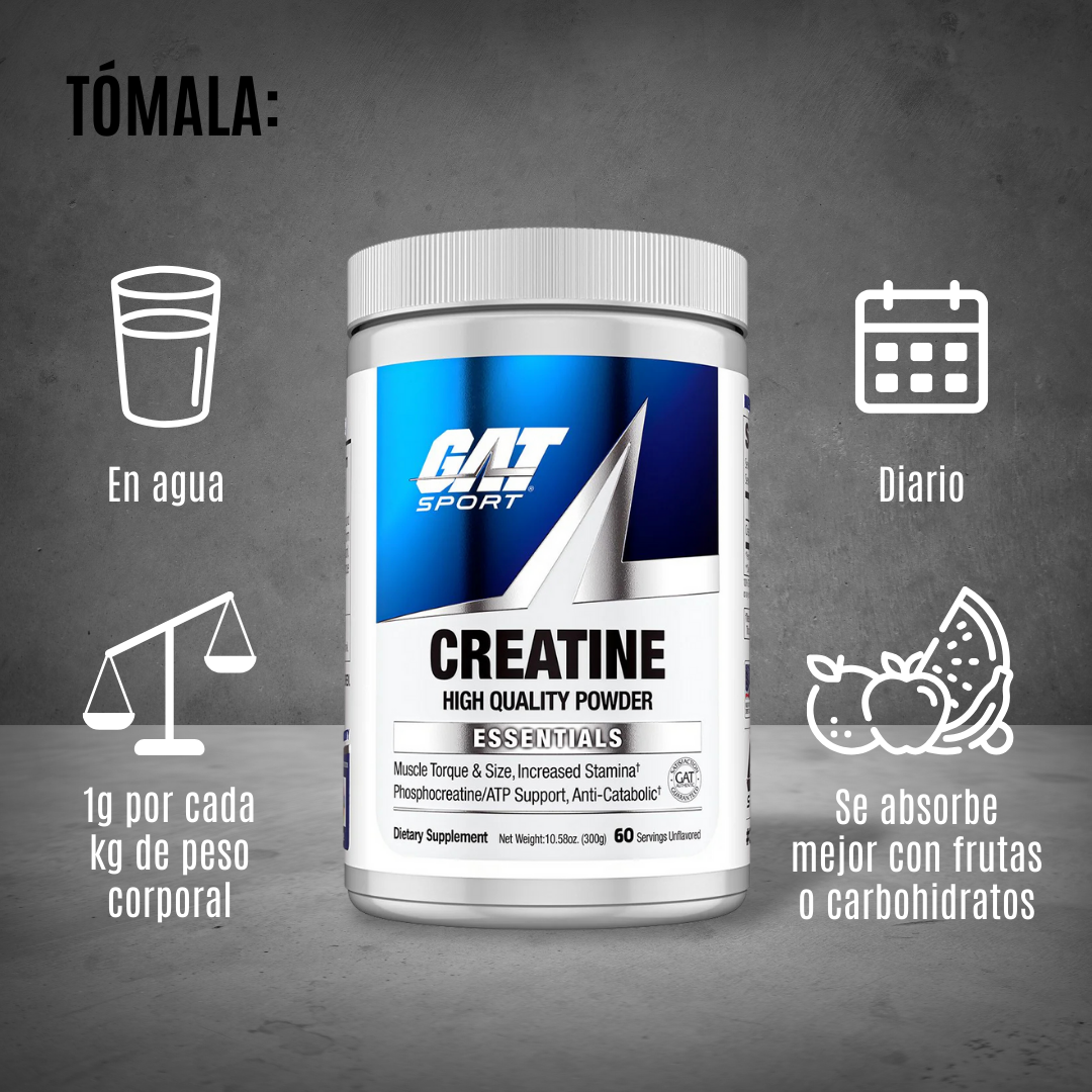 GAT CREATINA MONOHIDRATADA