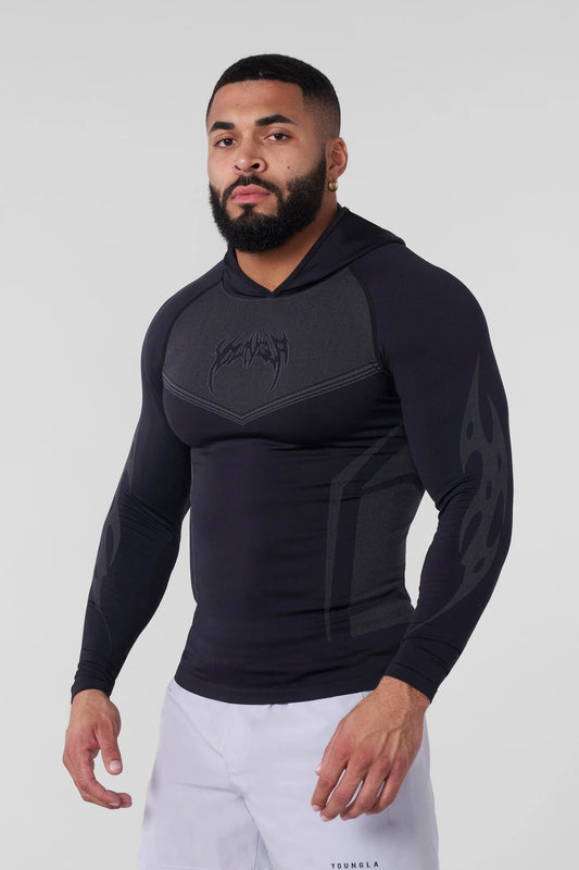 WARRIOR COMPRESSION HOODIES #8062