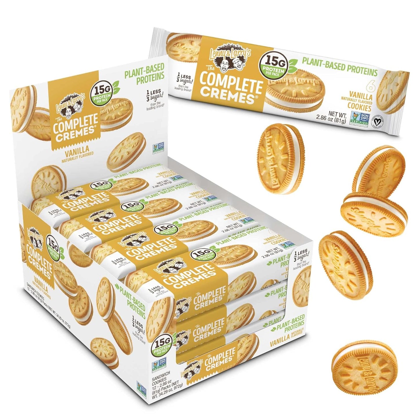 COMPLETE CREME COOKIES 12 PACK L&L