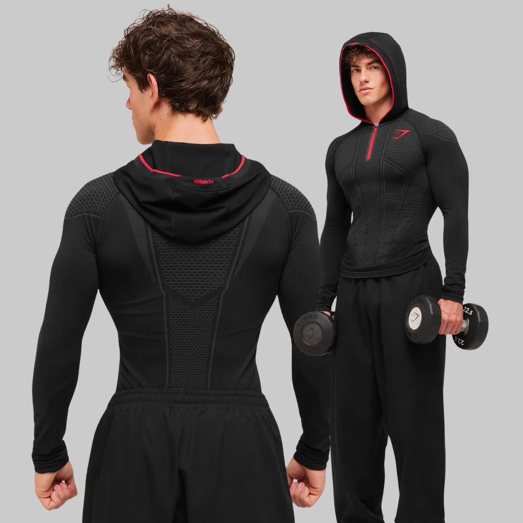 ONYX V1 1/4 ZIP HOODIE