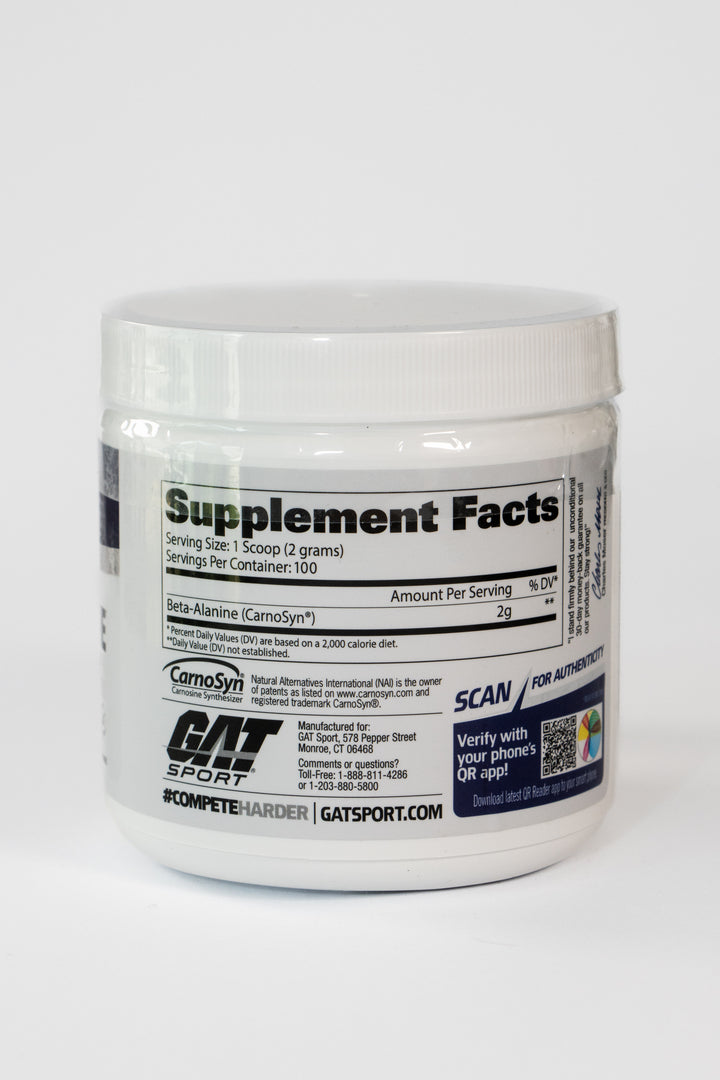 GAT BETA ALANINE POWDER 100 SERV UNFLAVORED