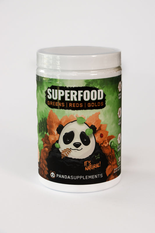 GREENS REDS AND GOLDS PANDA SABOR NARANJA