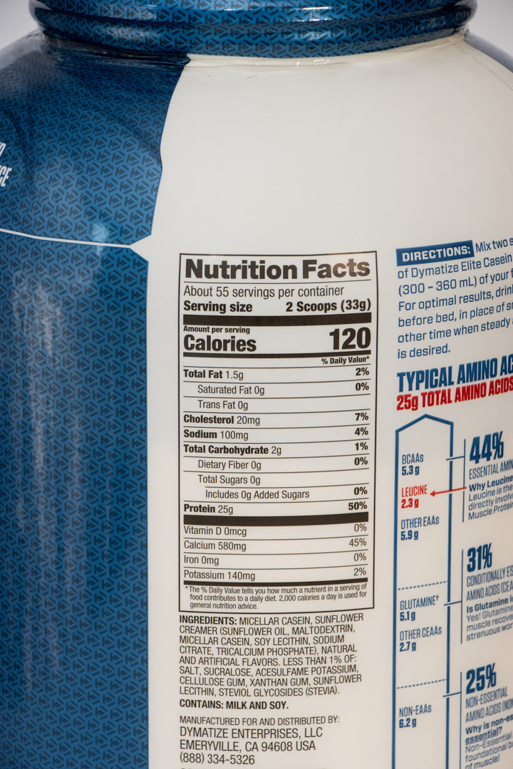 ELITE CASEIN 4 LBS RICH 50 SERV