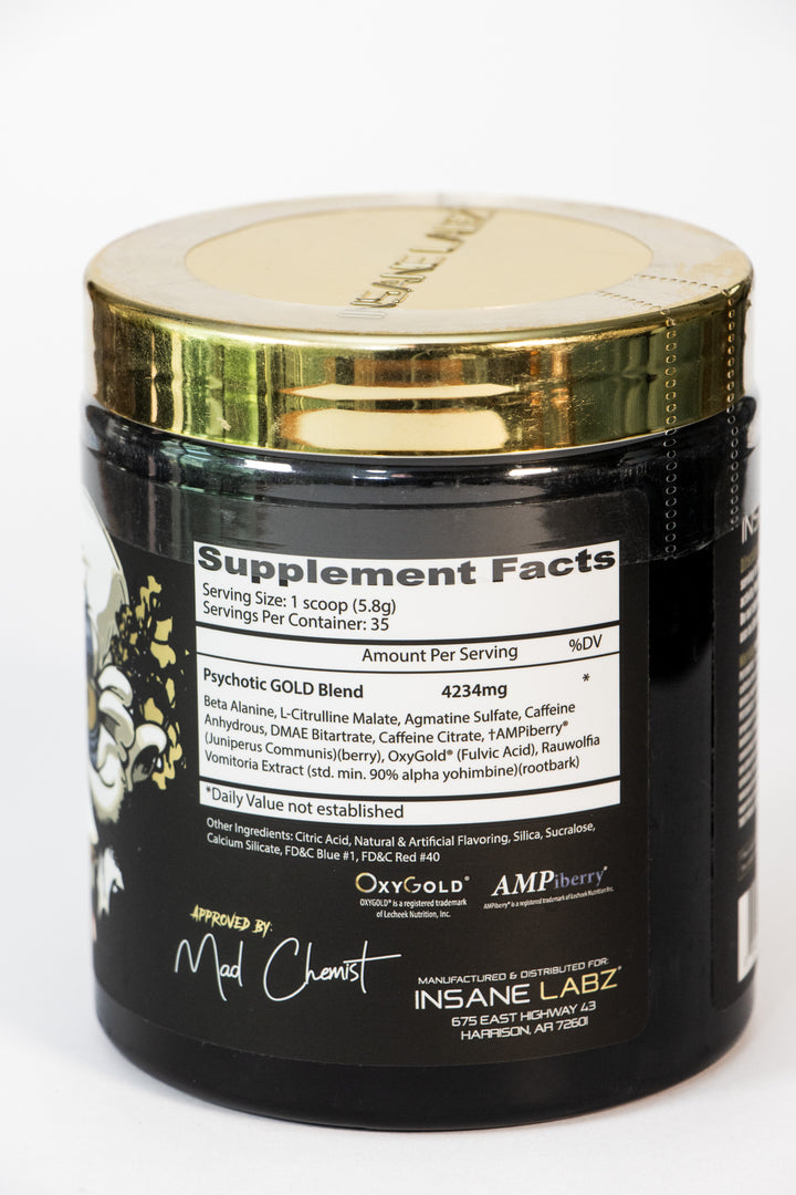 INS PSYCHOTIC GOLD 35 SERV