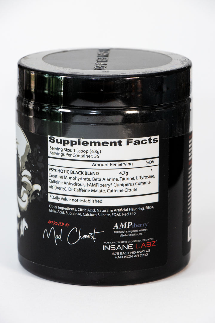 INS PSYCHOTIC BLACK 35 SERV