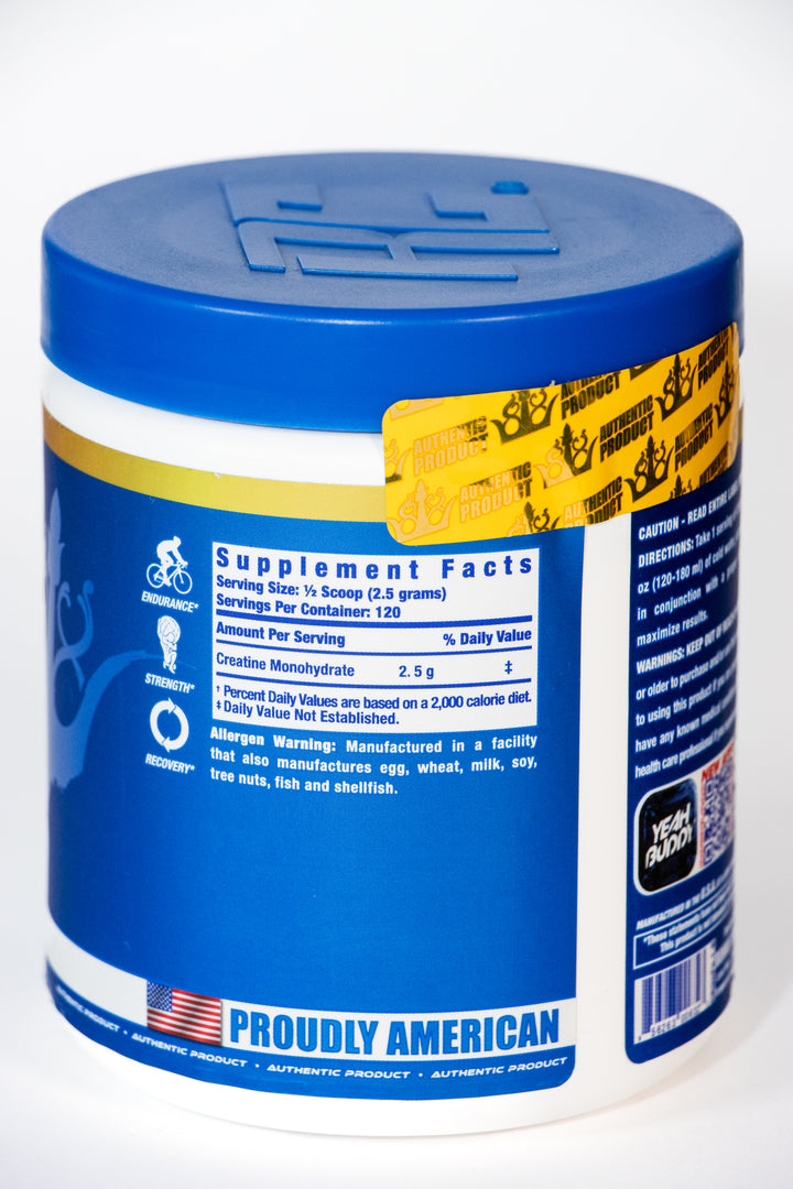 RONNIE CREATINE XS UNFLAVORED 300 GR 120 SERV MONOHIDRATADA