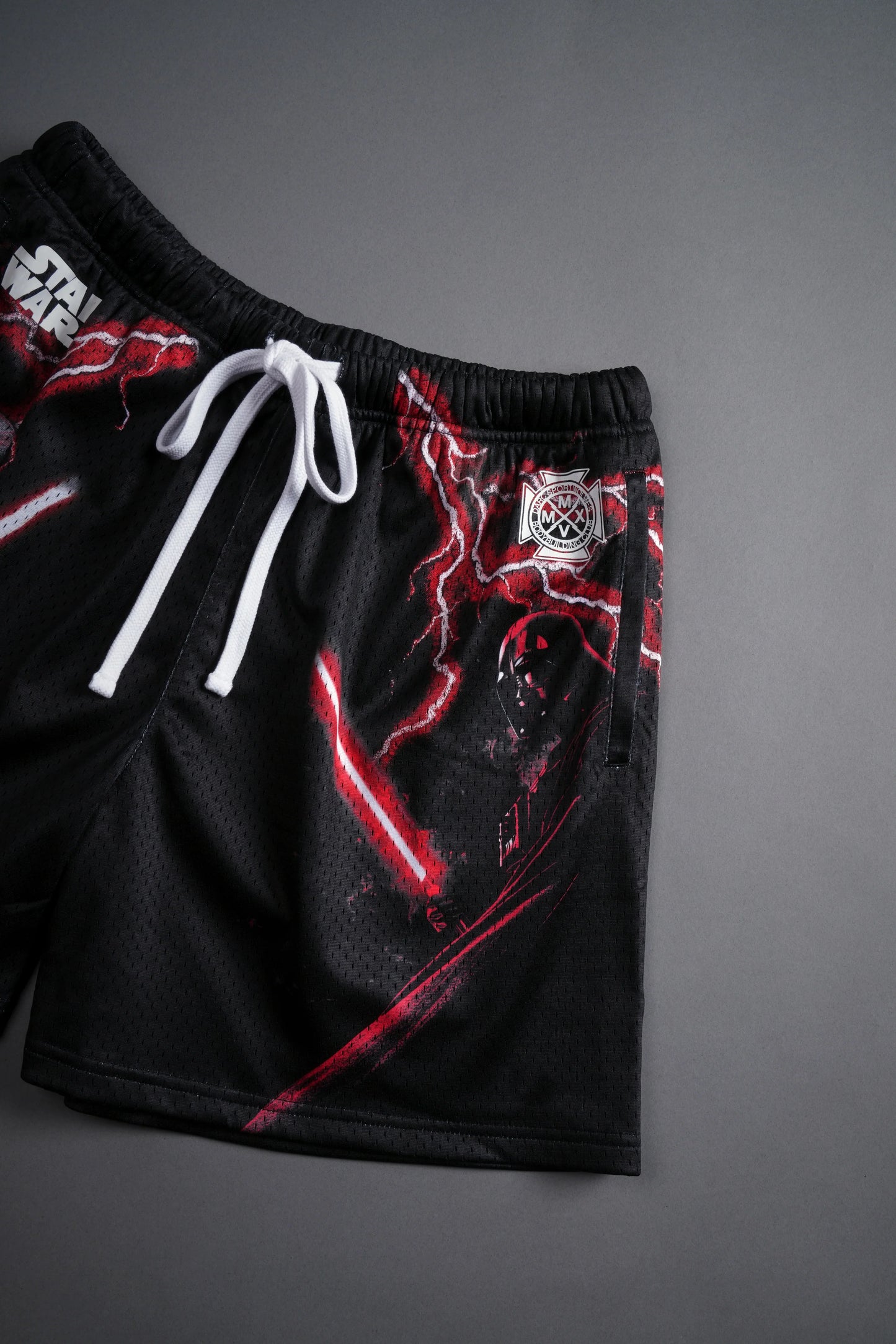 KYLO & VADER MESH SHORTS STAR WARS