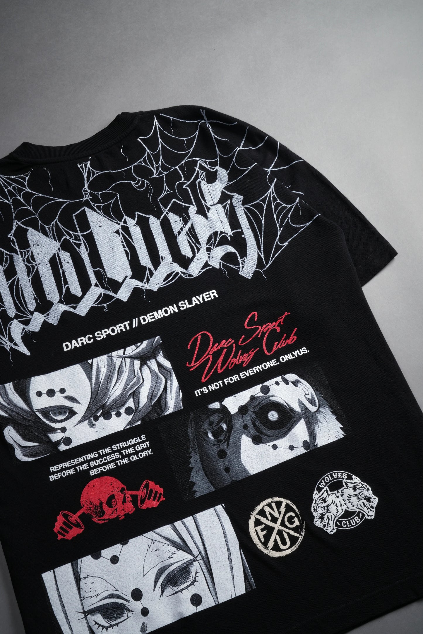 THE SPIDER FAMILY "PREMIUM" OVERSIZED TEE