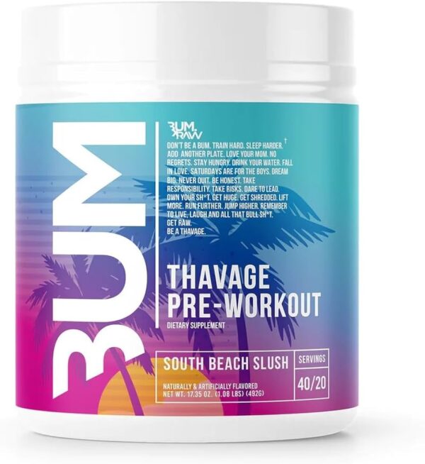 CBUM THAVAGE PRE 40 SERV