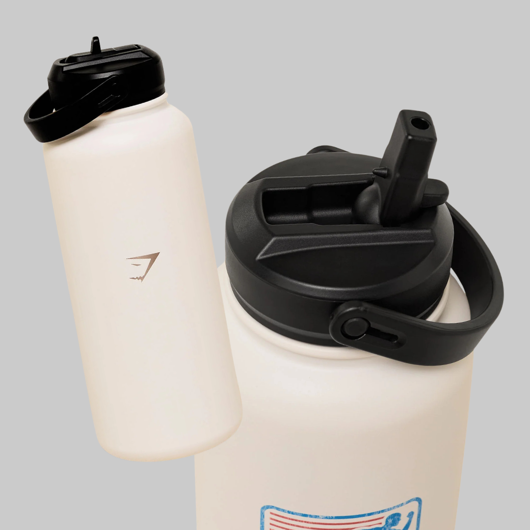 RUN CLUB GRAPHIC METAL 1L W/STRAW BOTTLE