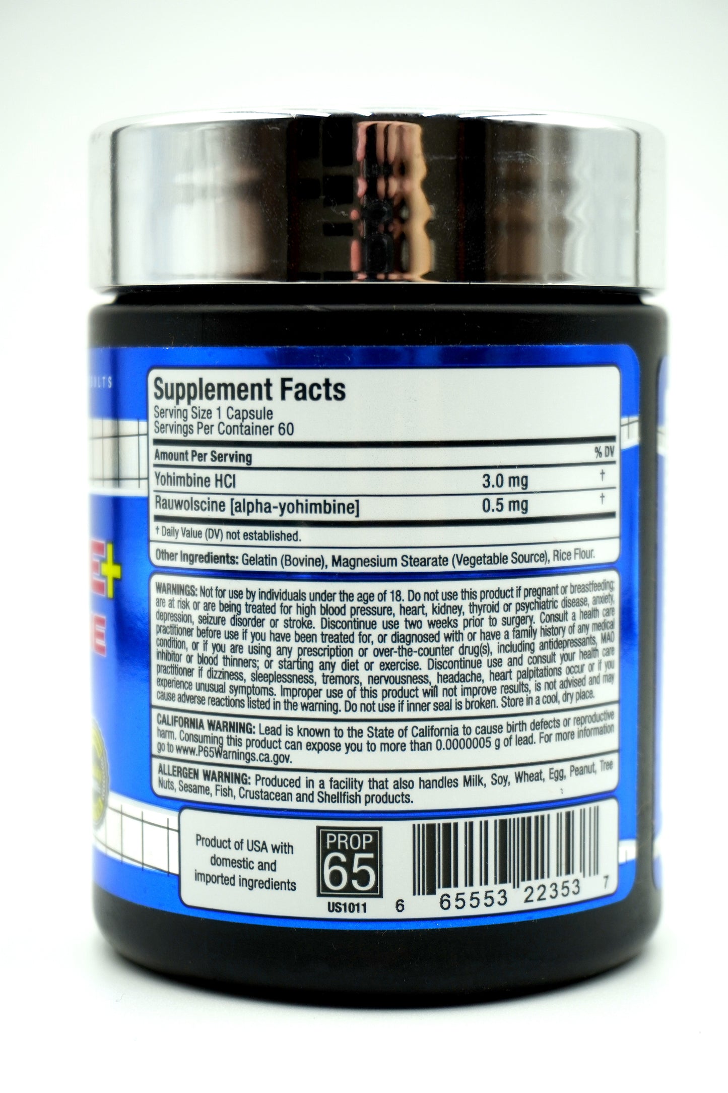 ALMX YOHIMBINE + RAUWOLSCINE 60 CAPS