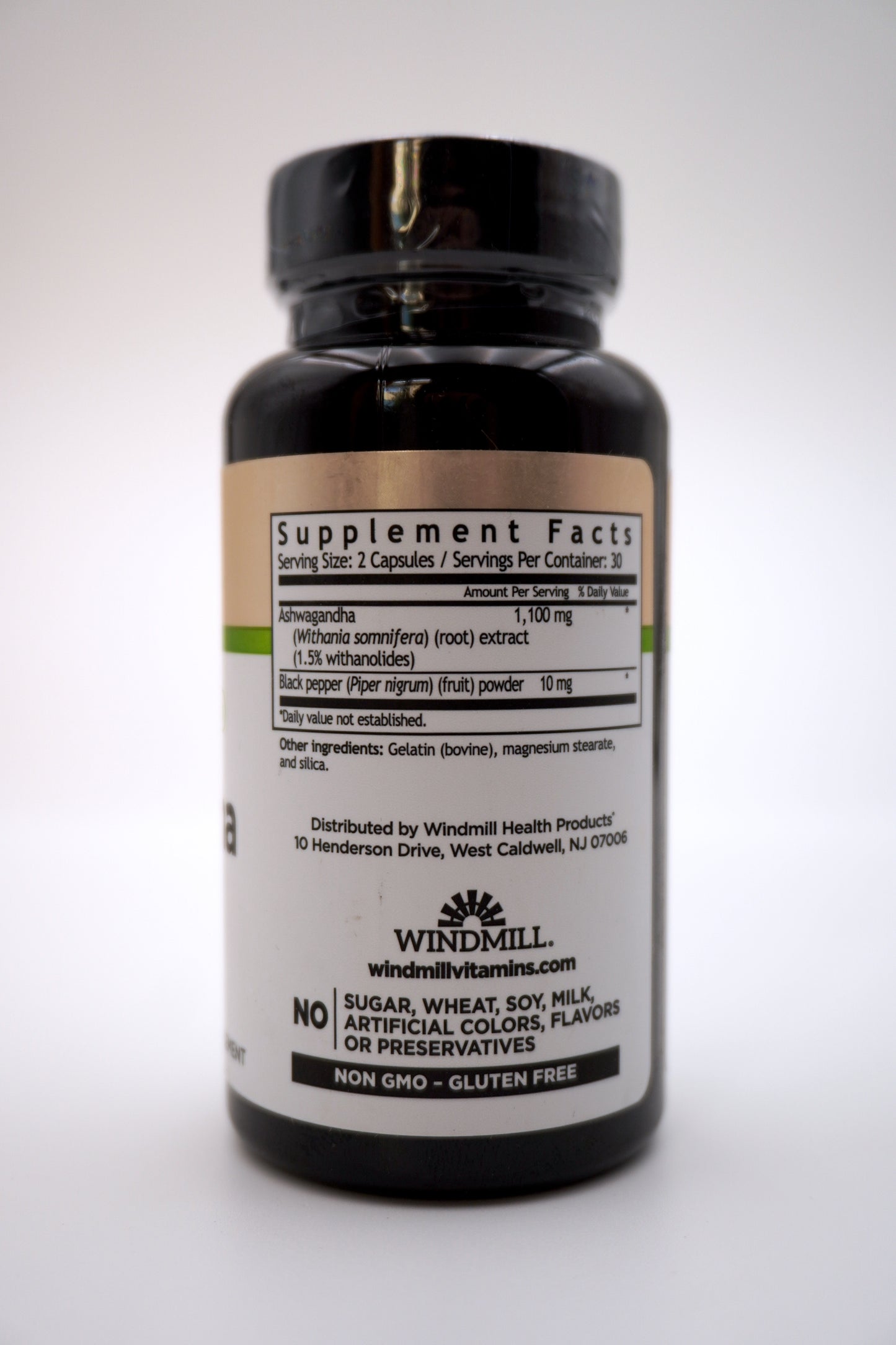 ASHWAGANDHA 1100 MG 60 CAPS WHP