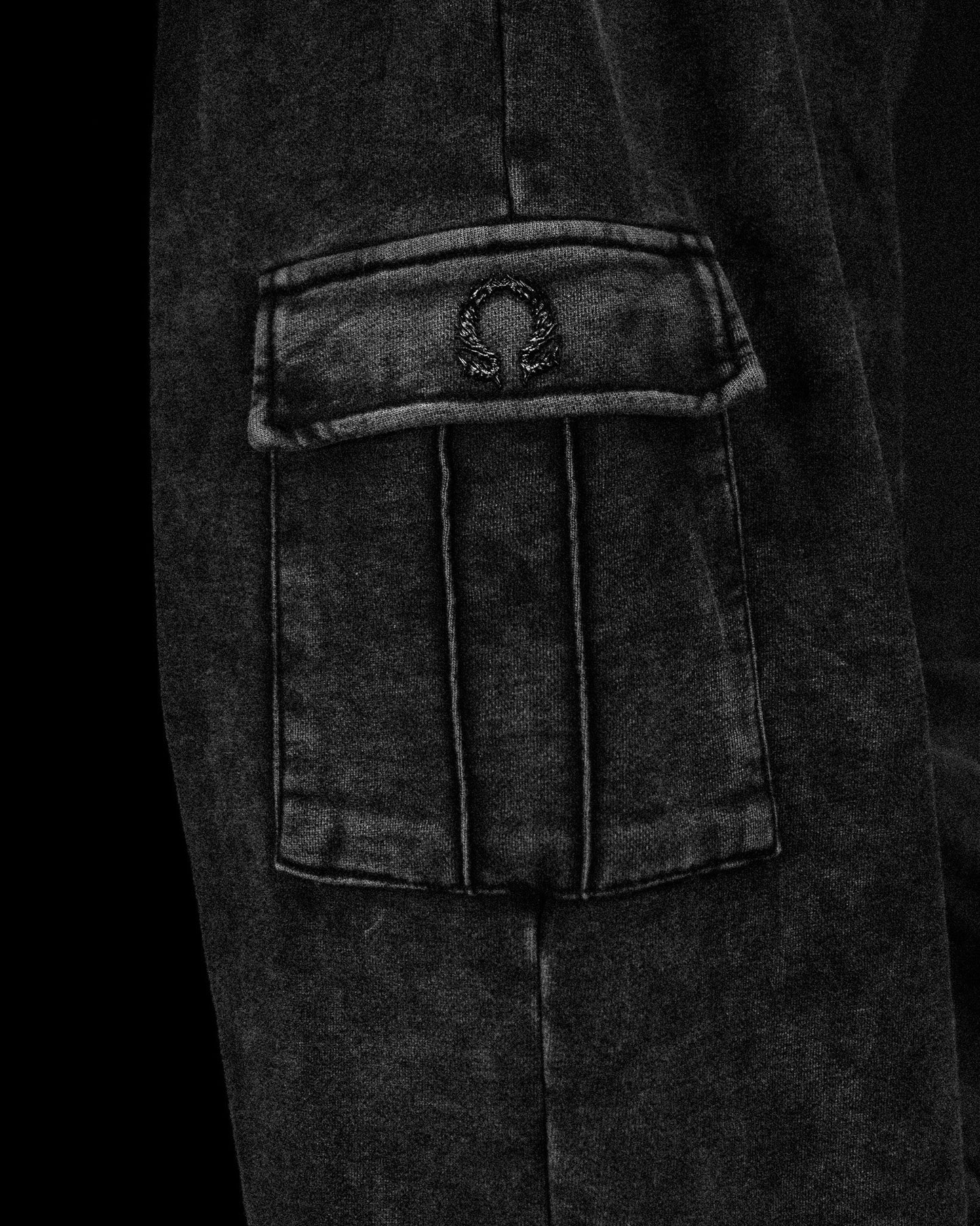 ESSENTIAL WASHED UNCUFFED CARGOS