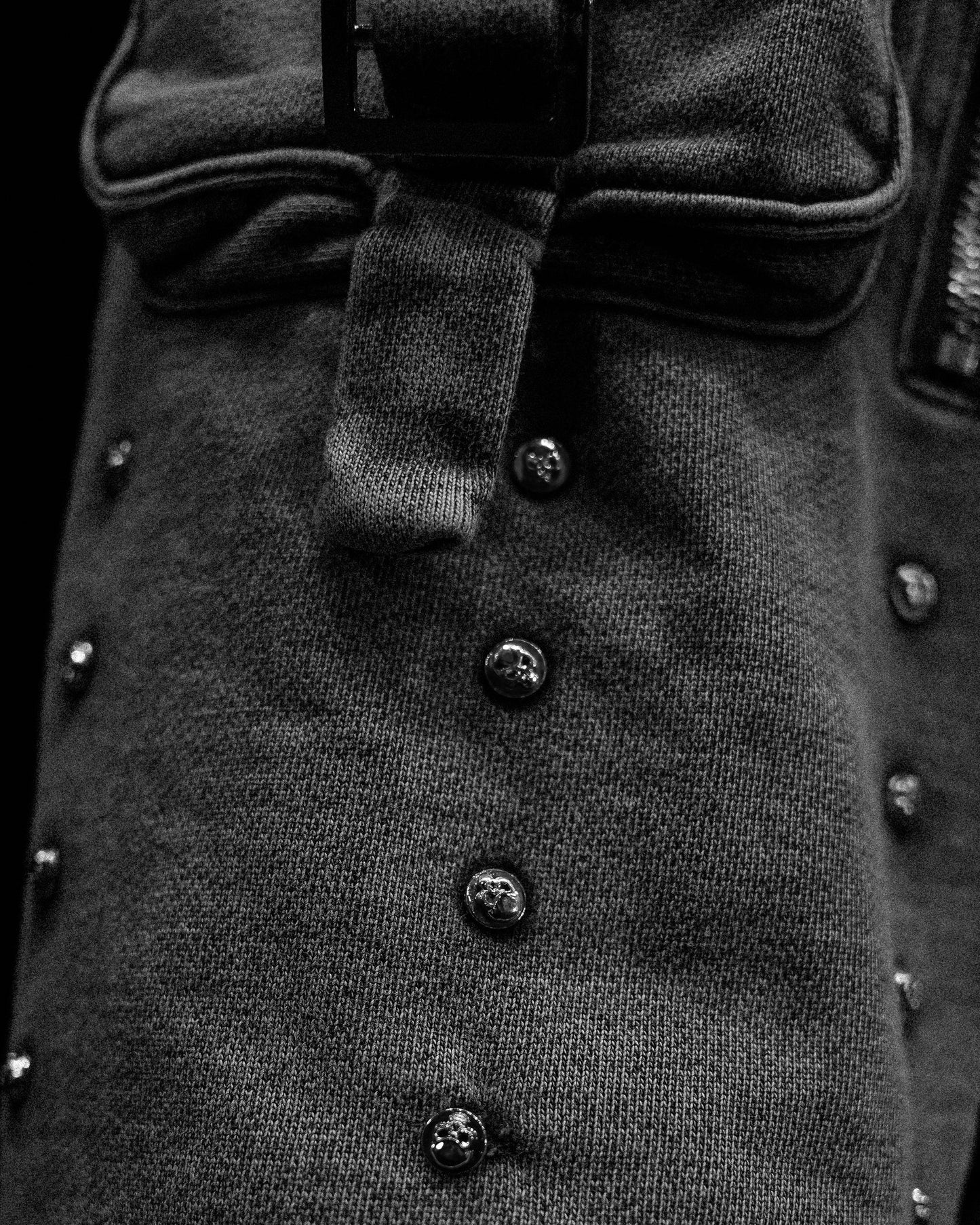 METALLIC TACTICAL OVERSIZED CARGO ZIP-UP JACKETS