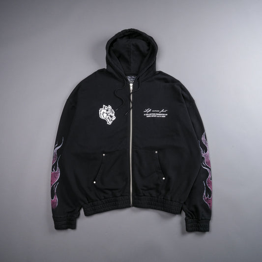 FULL THROTTLE "VINTAGE RIVET CHAMBERS" ZIP HOODIE