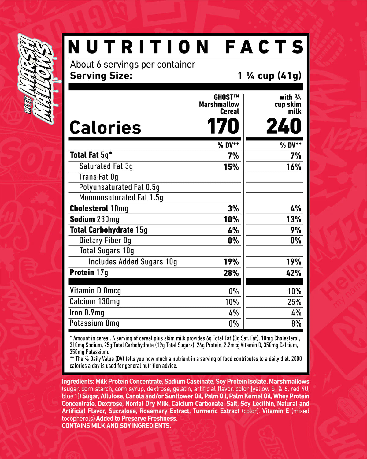 GHOST PROTEIN CEREAL