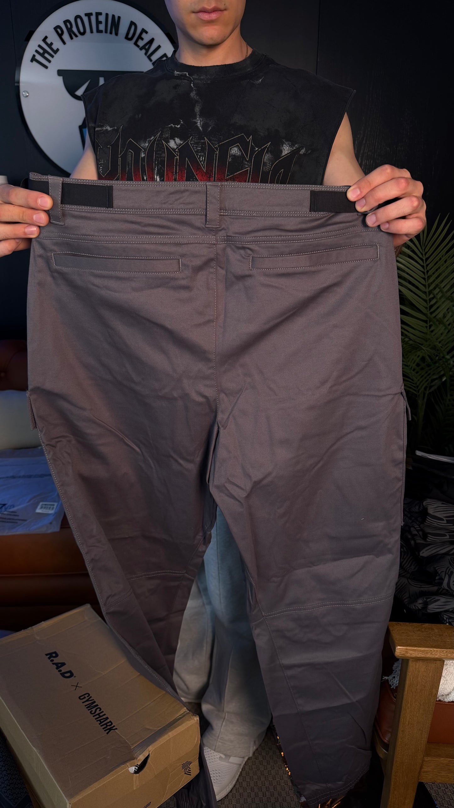 DAVID LAID CARGO PANTS