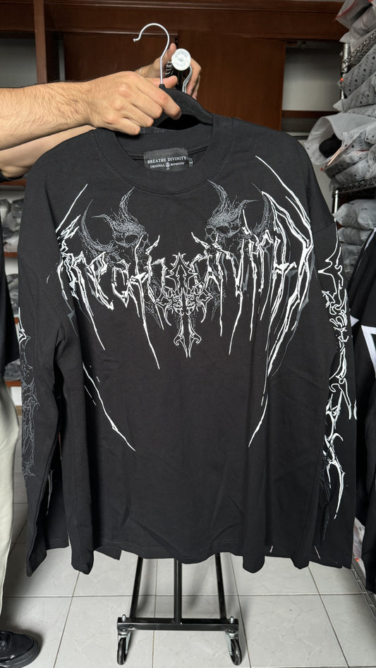 EVANGELION OVERSIZED LONGSLEEVE T-SHIRT