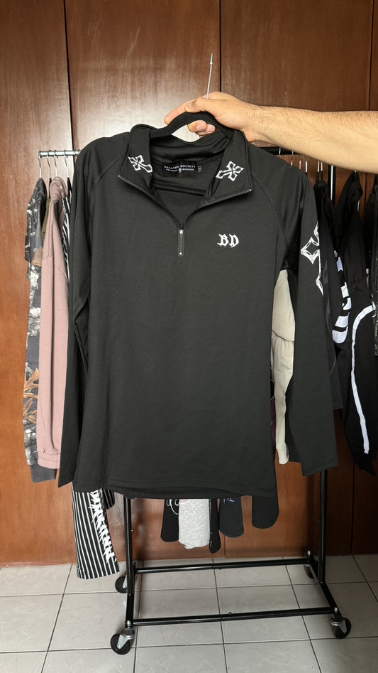 LONGSLEEVE QUARTER ZIP COMPRESSION