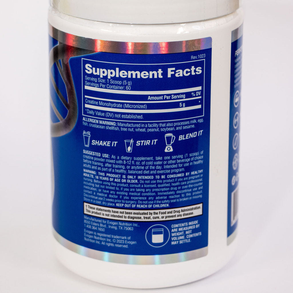 EVO CREATINE MONOHYDRATE 300G