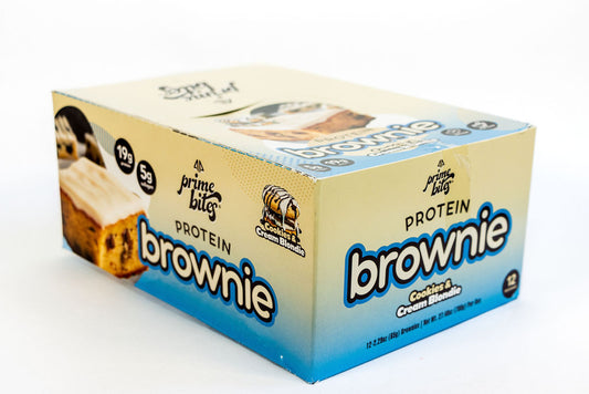 PROTEIN BROWNIES 12 PACK PRIME BITES