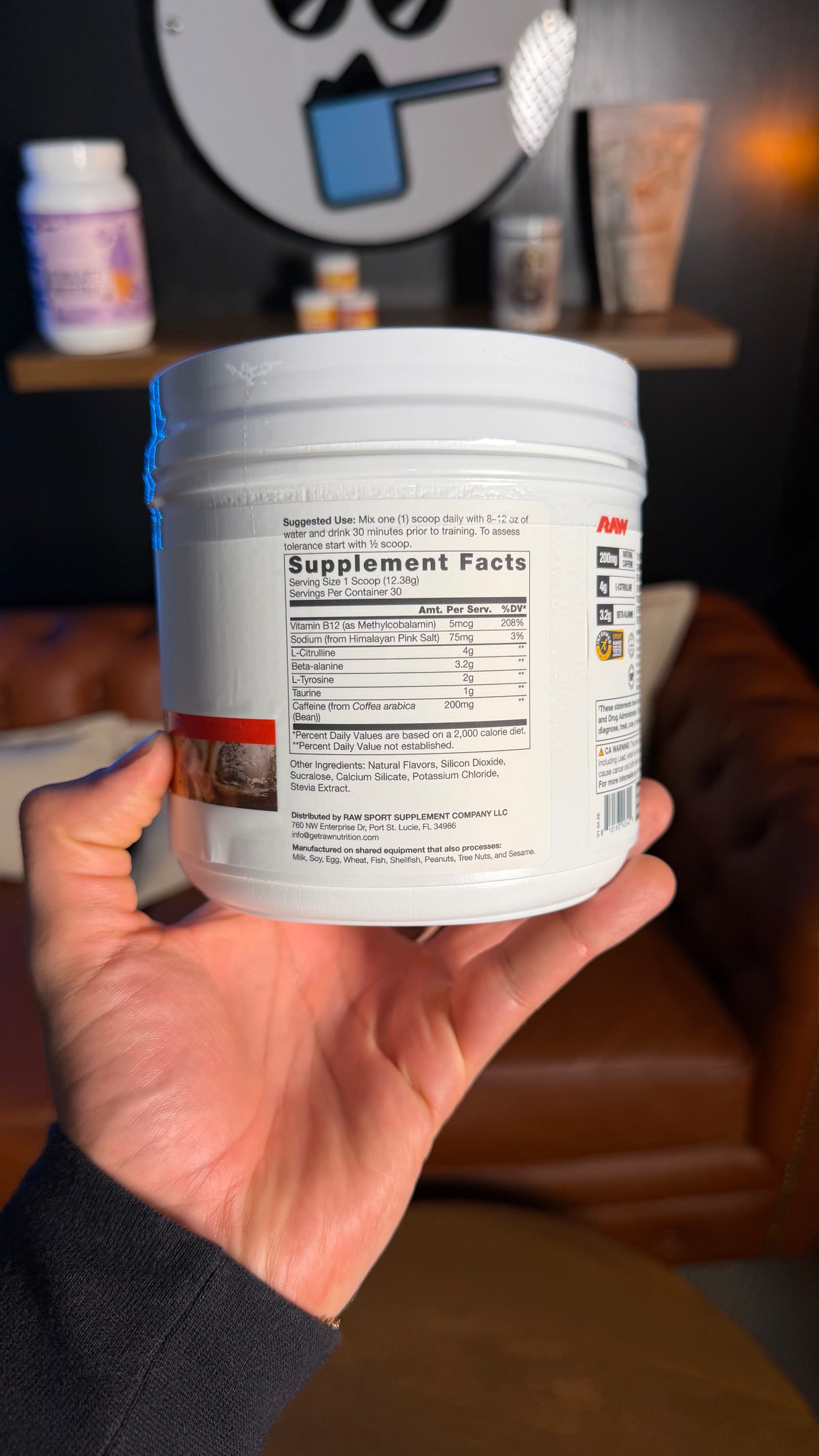 RAW ESSENTIAL PRE-WORKOUT