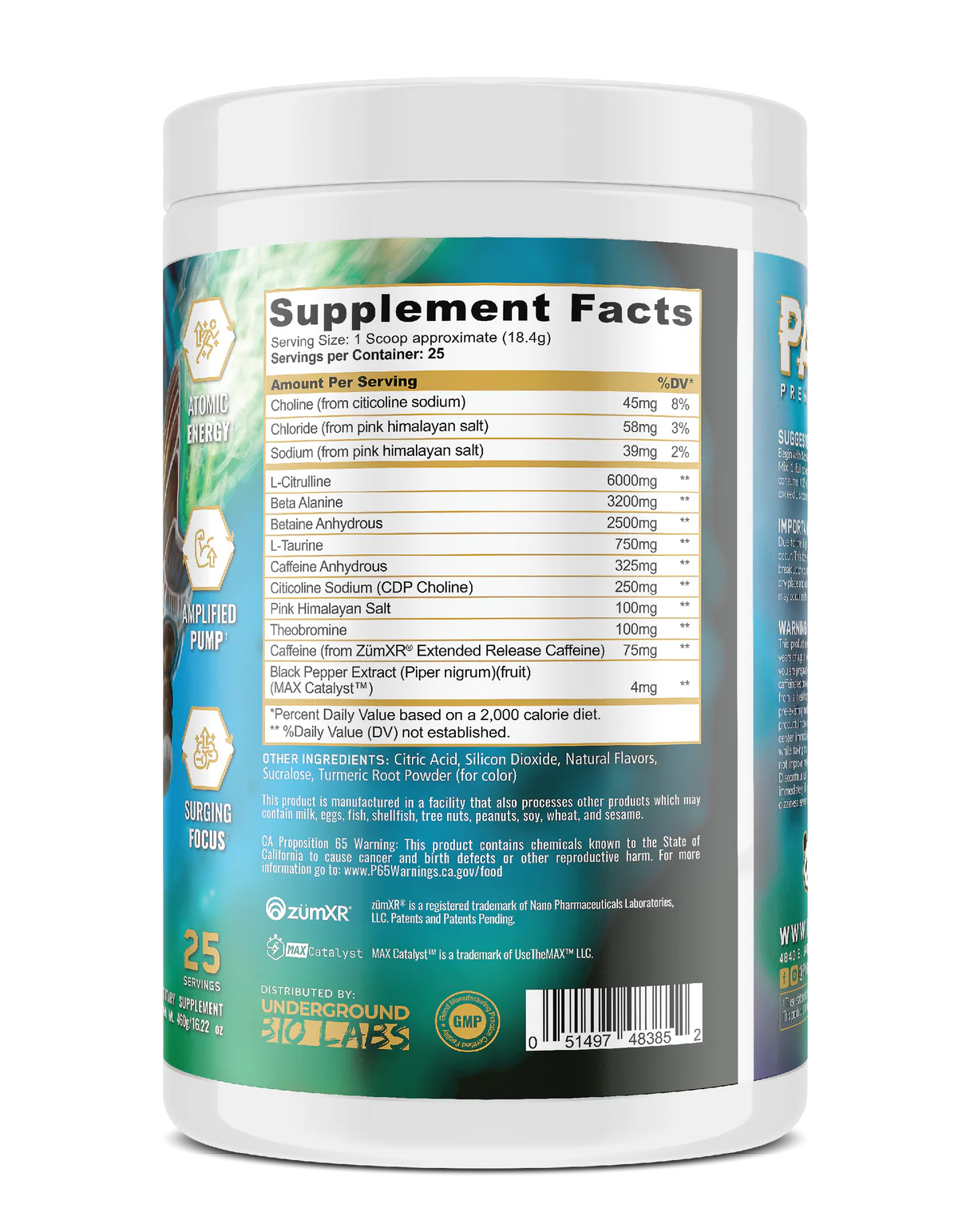 PANDO PREWORKOUT 25 SERV