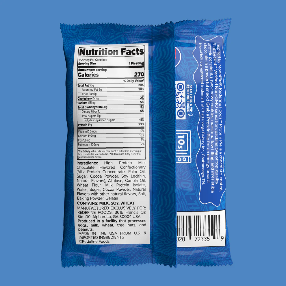 REDEFINE OATMEAL PROTEIN PIE 8 PACK