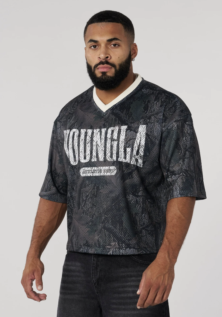 VARSITY FOOTBALL CROPPED JERSEY #4187