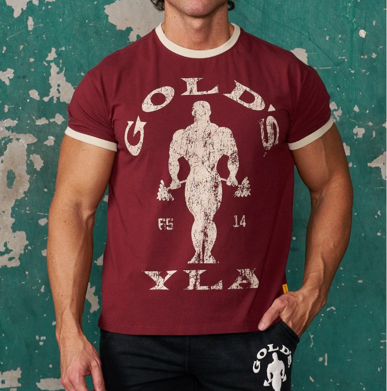 GOLDS GYM RINGER TEES #4009