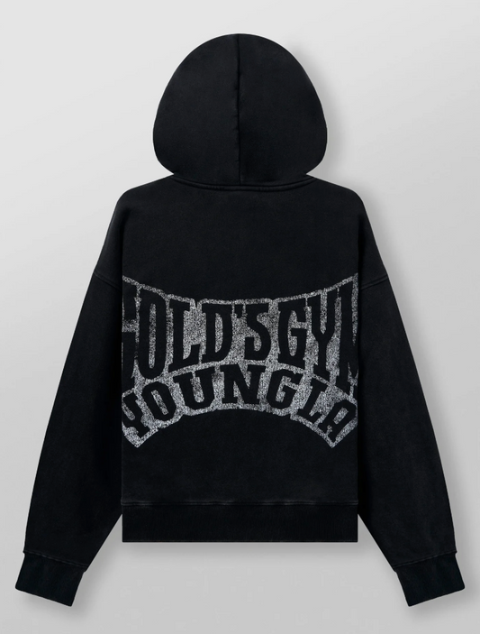 GOLDS GYM THROWBACK ZIP-UPS #5162