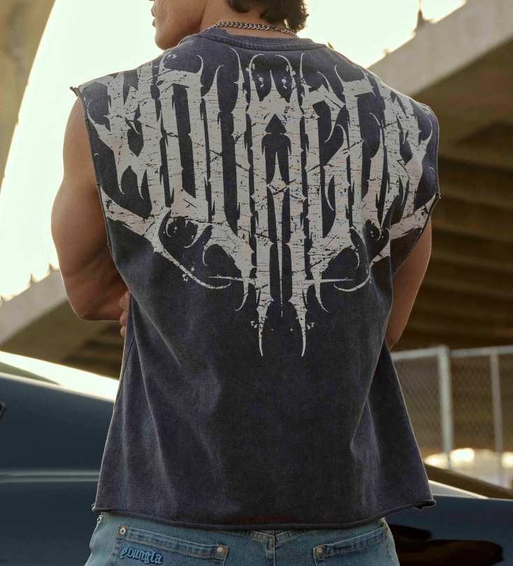 ANARCHY CROPPED TANKS #3022