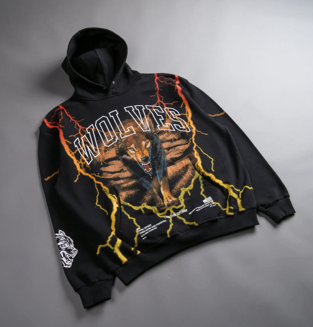 ALL THE ENERGY "VINTAGE PIERCE" HOODIE