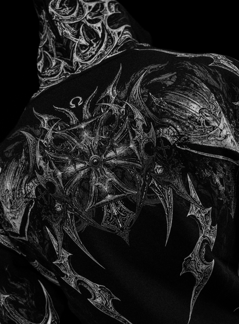 BERSERKER OVERSIZED ZIP-UP HOODIE