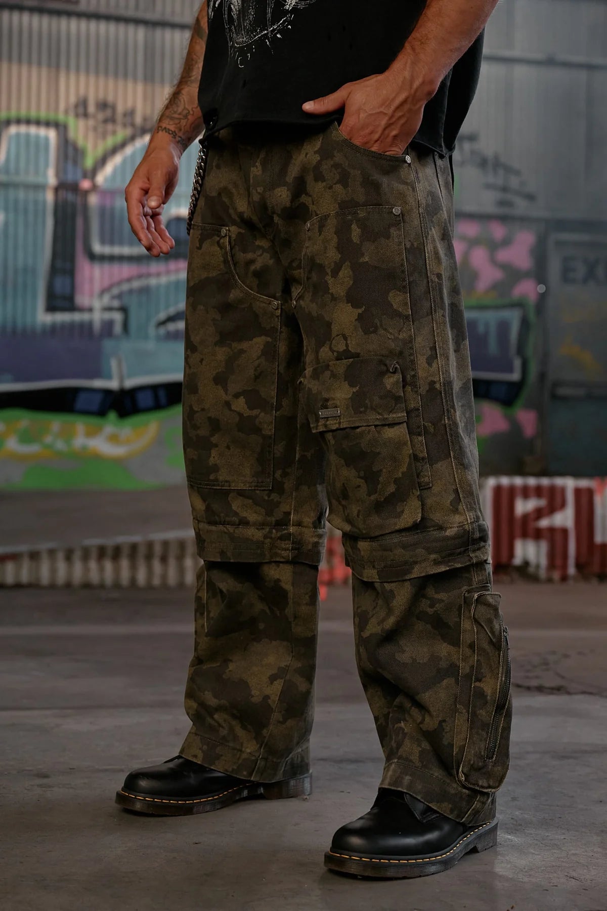 CARGO RAVE PANTS #6006