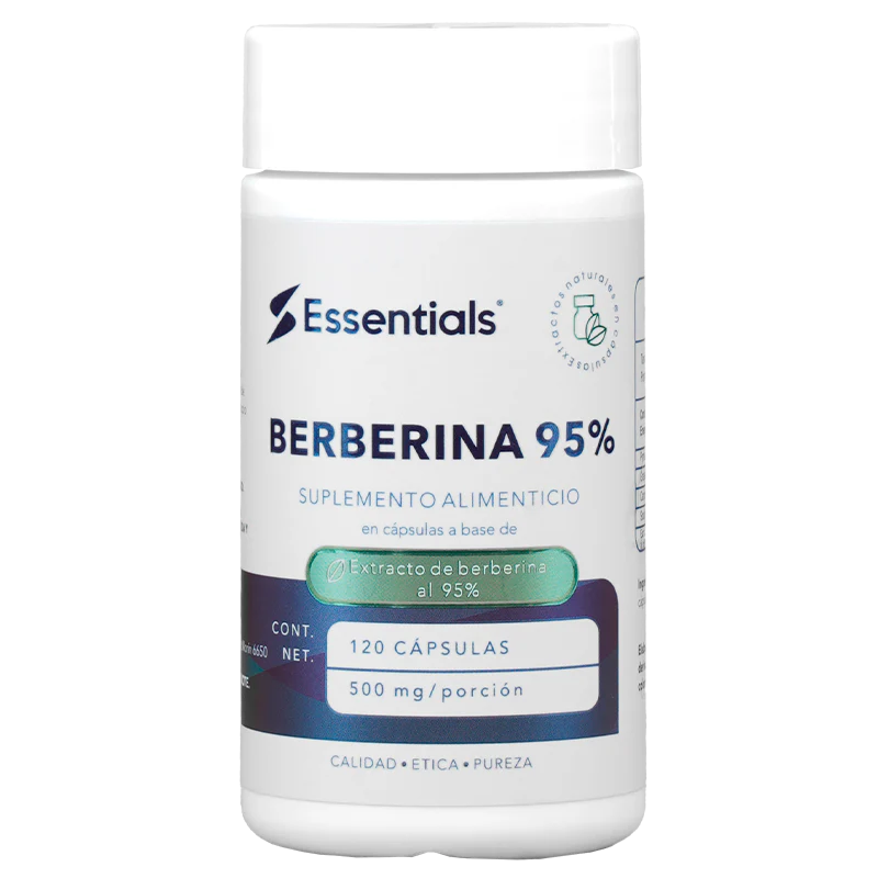 BERBERINA 95% 500MG 120 CAPS