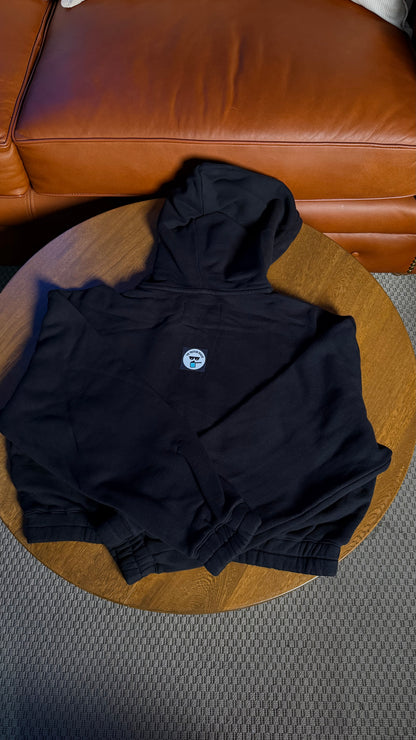 THE WAY CHAMBERS CROPPED ZIP HOODIE