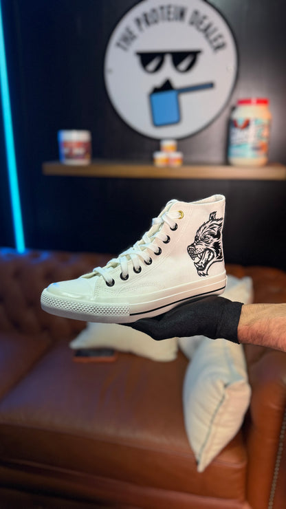 EMBROIDERED W1 DIOS HIGH TOP SHOES